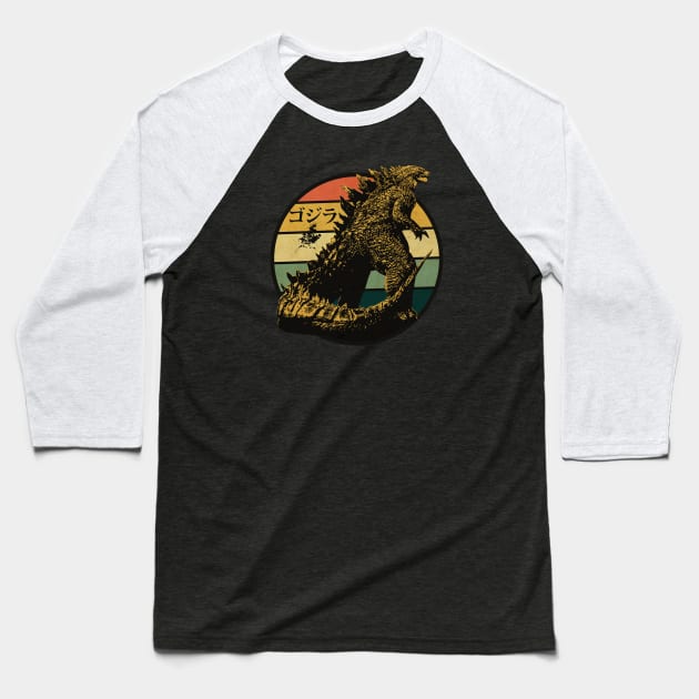 Kaiju City Monster Baseball T-Shirt by CTShirts